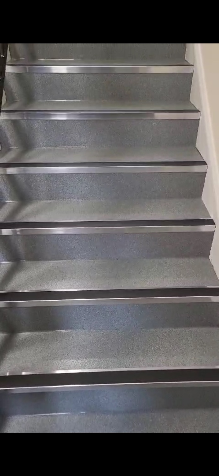 Commercial safety flooring and stair nosings installed by Affordable Floors 2 You